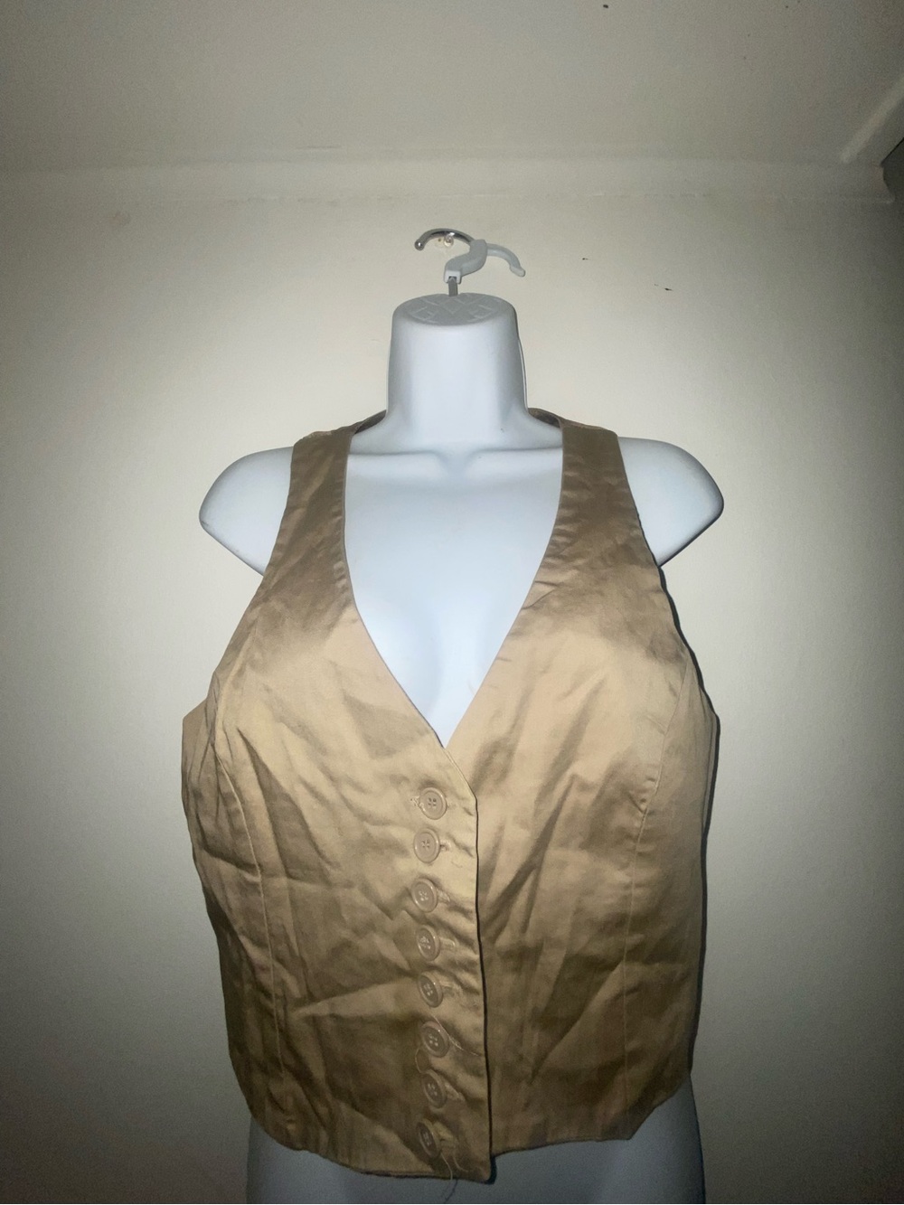 Vintage Beige Vest